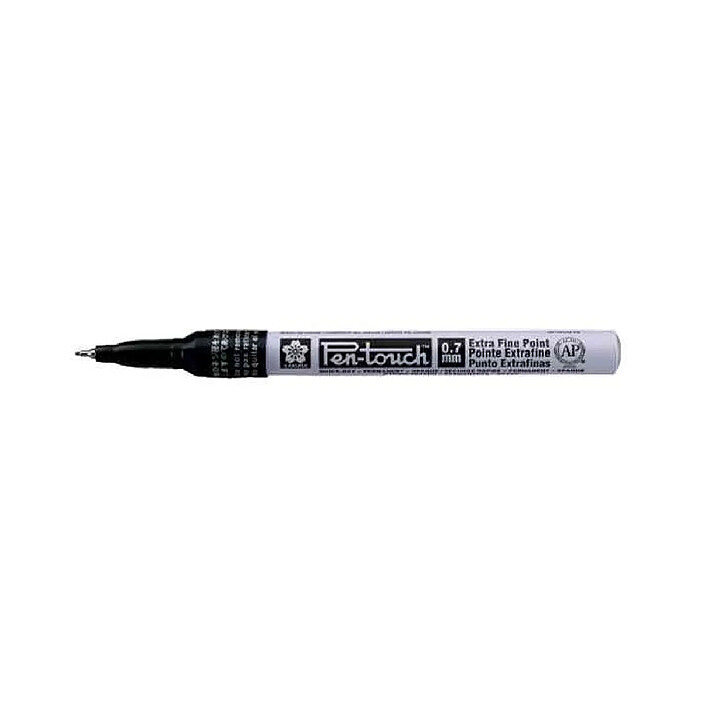 SAKURA Marqueur permanent Pen-Touch Extra Fin 0,7mm Noir