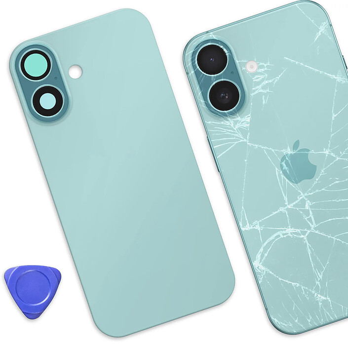 Acheter Avizar Cache Batterie de Remplacement pour iPhone 16 avec Adhésif Intégré Vert