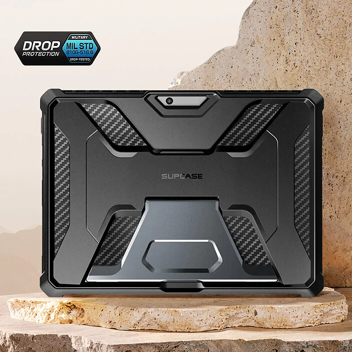 Acheter Supcase Coque pour Microsoft Surface Pro 8 Antichoc avec Béquille Support Noir