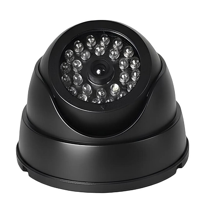 Avizar Caméra de Dissuasion Type Dôme pour Intérieur / Extérieur avec LED Apparentes