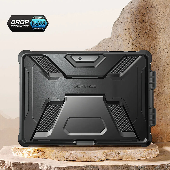 Acheter Supcase Coque pour Microsoft Surface Go 2 , 3 , 4 et 10.1 Antichoc Béquille Noir