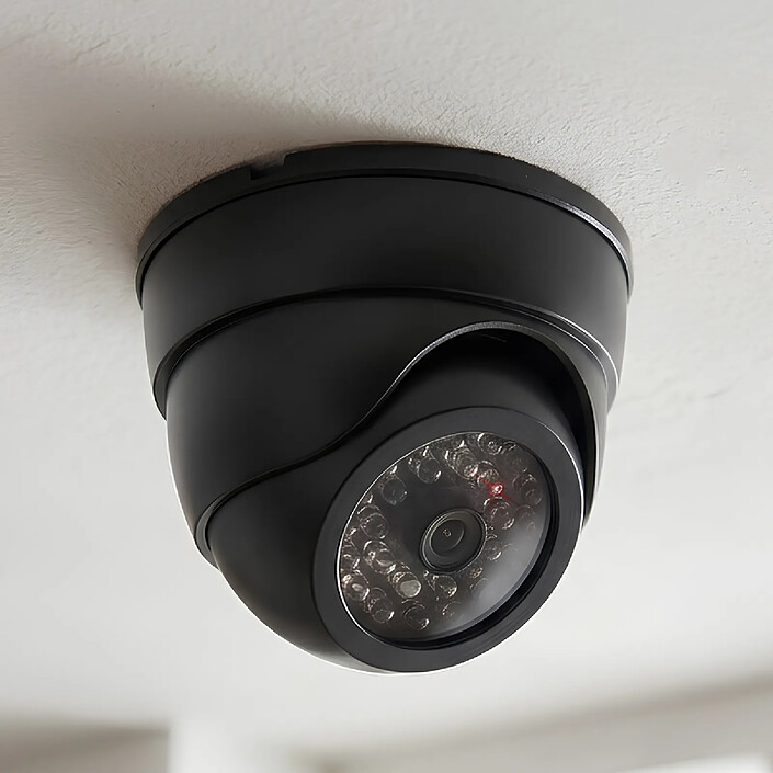 Avis Avizar Caméra de Dissuasion Type Dôme pour Intérieur / Extérieur avec LED Apparentes