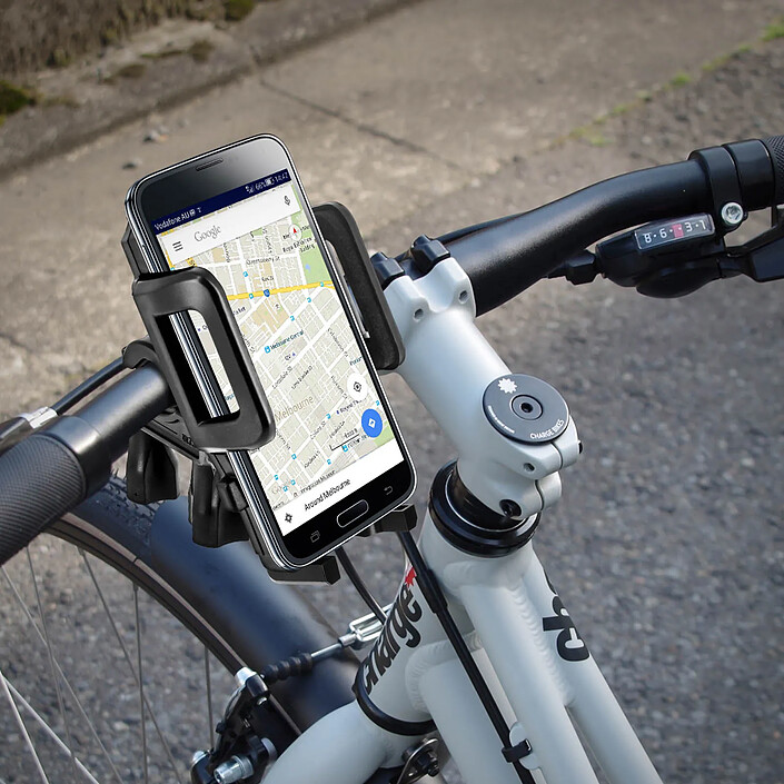 Acheter LinQ Support Vélo Universel Fixation Guidon Pinces ajustables Rotatif 360°  Noir