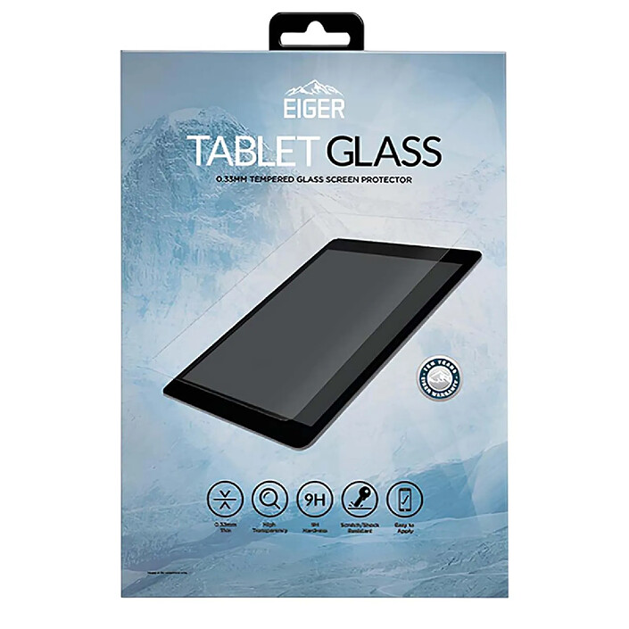 Acheter Eiger Protection d'Écran pour iPad 11" 2024 / 2025 2.5D Premiun 9H Transparent