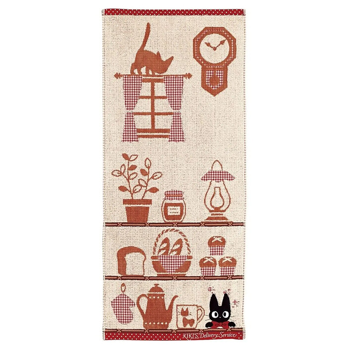 Kiki la petite sorcière - Serviette de toilette Jiji Shelf 34 x 80 cm