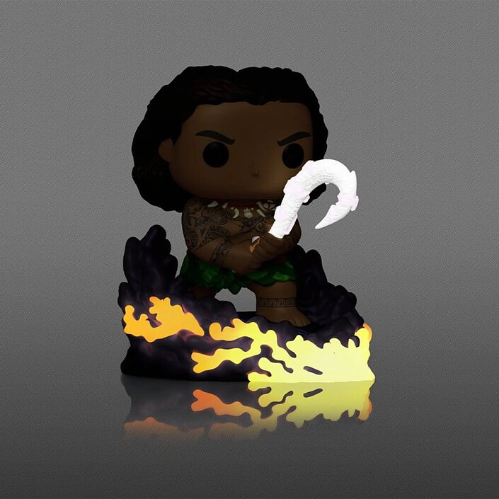Avis Vaiana, la Légende du Bout du Monde - Figurine POP! Maui Glow in the Dark 9 cm