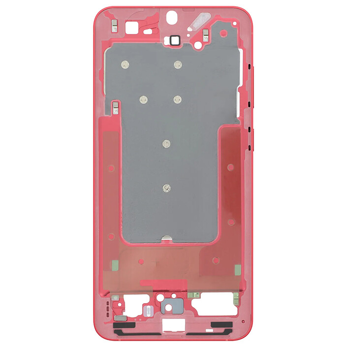 Samsung Châssis Central Original pour Galaxy S25 Plus Ajustement Précis et Sécurisé Rouge