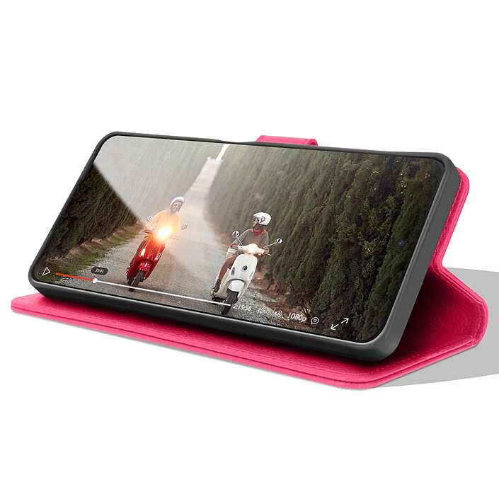 Avis Zanaé Étui Portefeuille pour Xiaomi Redmi 10A et Redmi 9C / 9C NFC Support Fuchsia