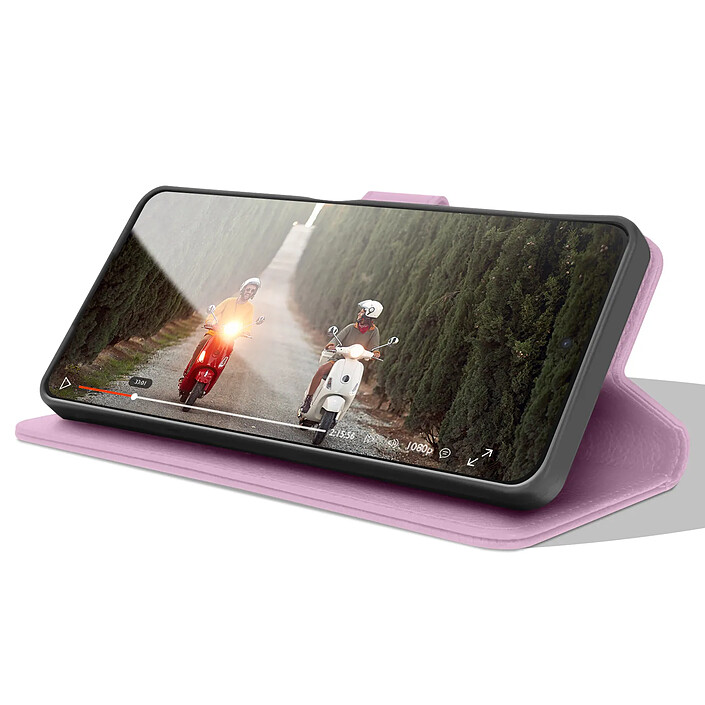 Avis Zanaé Étui Portefeuille pour Vivo Y11s Support et Languette Magnétique Rose