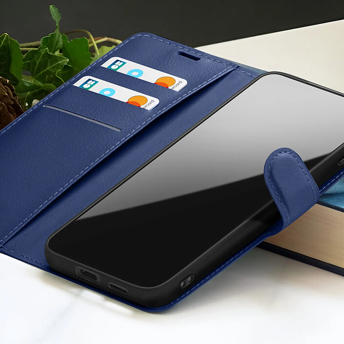 Acheter Zanaé Étui Portefeuille pour Samsung A26 Support et Languette Magnétique Bleu nuit