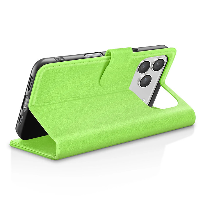 Avis Zanaé Étui Portefeuille pour iPhone 17 Pro avec Support et Languette Magnétique Vert