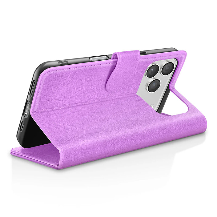 Avis Zanaé Étui Portefeuille pour iPhone 17 Pro avec Support et Languette Magnétique Violet