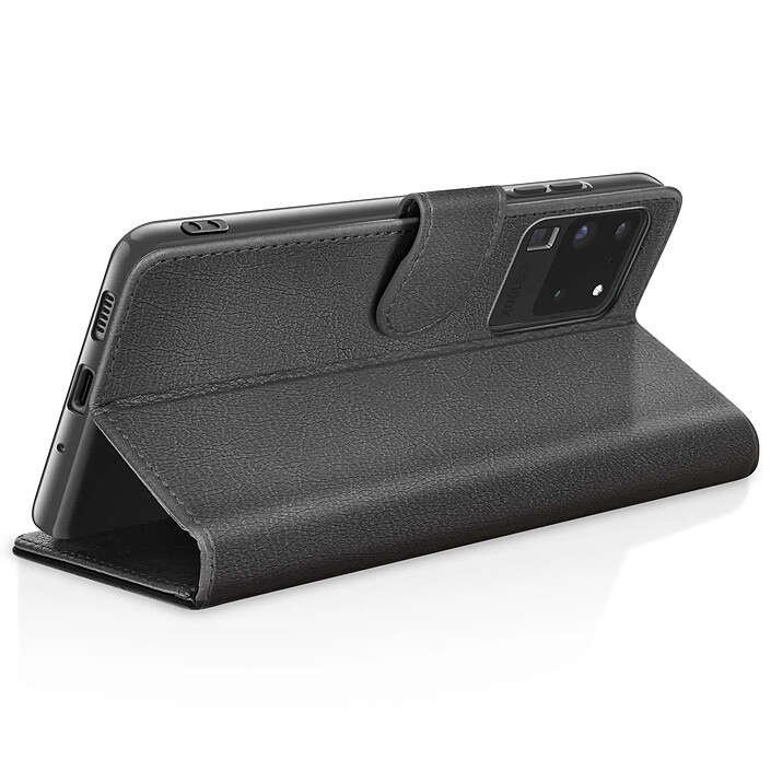 Avis Zanaé Étui Portefeuille pour Galaxy S20 Ultra avec Support et Languette Magnétique Noir
