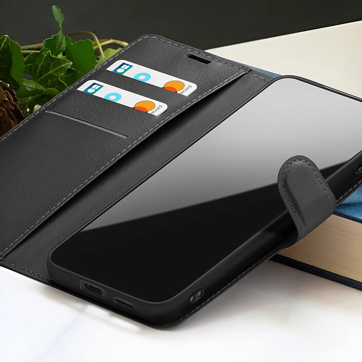 Avis Zanaé Étui Portefeuille pour Honor X7 Support et Languette Magnétique Noir