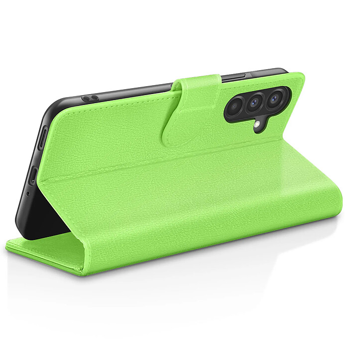 Avis Zanaé Étui Portefeuille pour Samsung A17 Support et Languette Magnétique Vert
