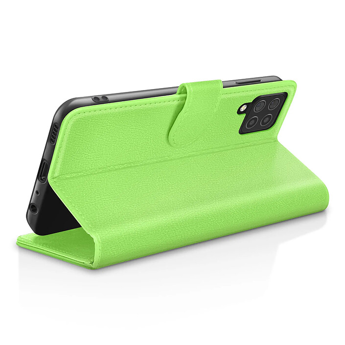 Avis Zanaé Étui Portefeuille pour Galaxy M22 / M32 / A22 Support et Languette Magnétique Vert