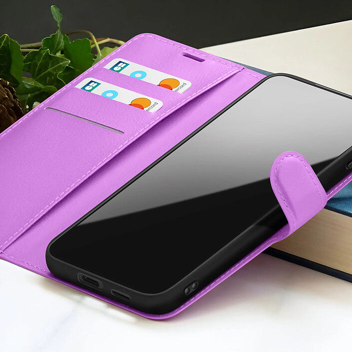 Acheter Zanaé Étui Portefeuille pour Samsung A73 5G Support et Languette Magnétique Violet