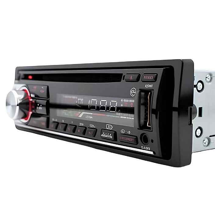 Avizar Autoradio Bluetooth FM / MP3 avec USB / SD et Entrée AUX Haute Puissance Noir pas cher