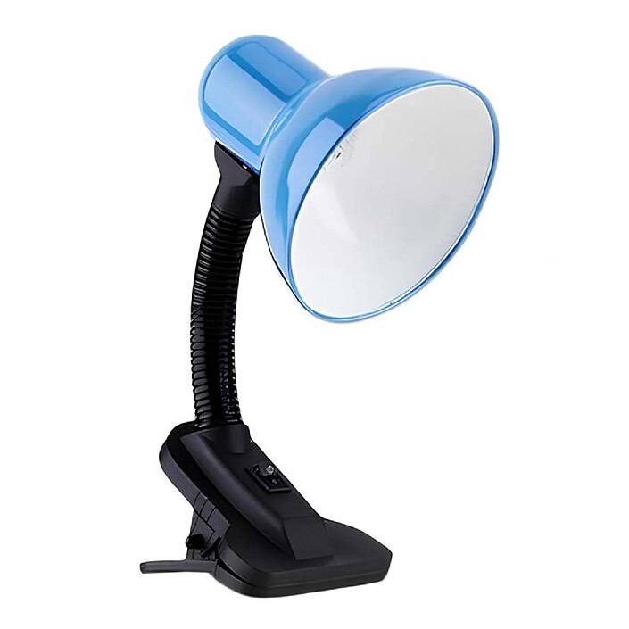 Avizar Lampe de Table Orientable LED 40W avec Pince et Interrupteur Noir / Bleu