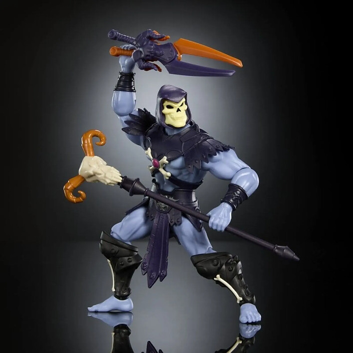 Les Maîtres de l' Univers Origins - Figurine Cartoon Collection Skeletor 14 cm pas cher