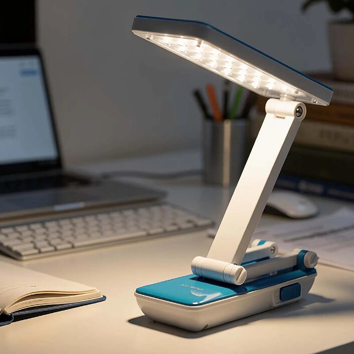 Avis Avizar Lampe de Bureau 24 LED SMD 3 Intensités Réglable Pliable Blanc