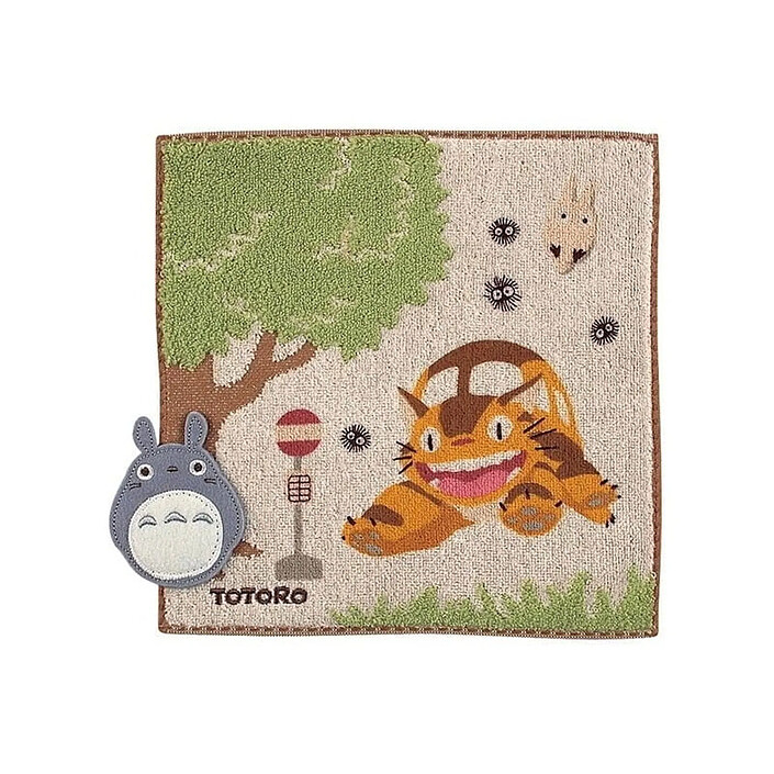 Mon voisin Totoro - Serviette de toilette Bus Stop 25 x 25 cm