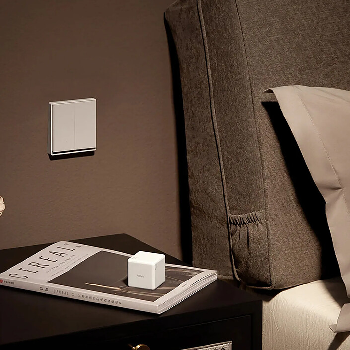 Avis Aqara Cube Contrôleur Intelligent par Gestuel pour Appareils Maison Connectée Blanc