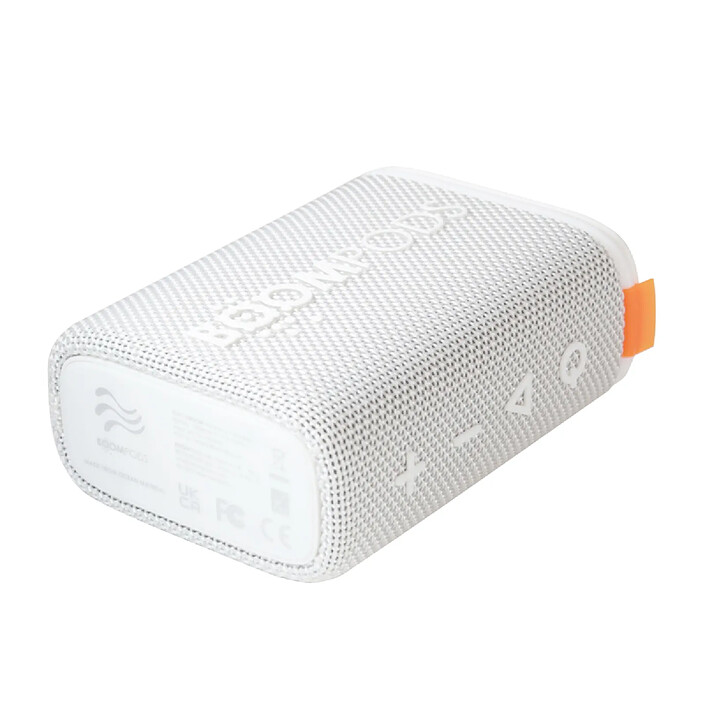 Acheter Boompods Enceinte Bluetooth 5.3 5W Modèle BeachBoom Portable 1200mAh avec Micro Intégré Blanc