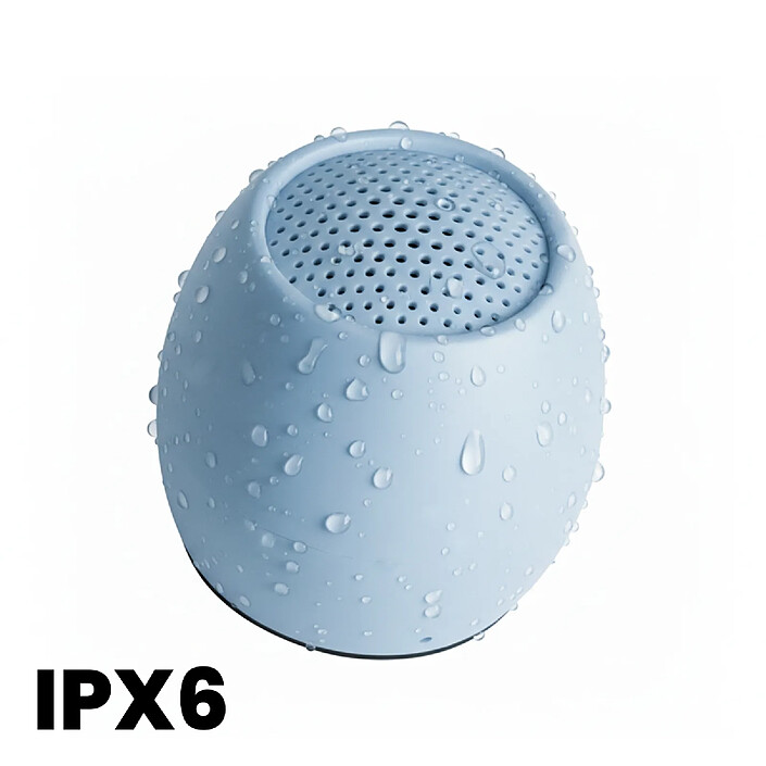Acheter Boompods Mini Enceinte Sans Fil TWS Bluetooth Collection Zero Ocean Étanche IPX6 Bleu clair