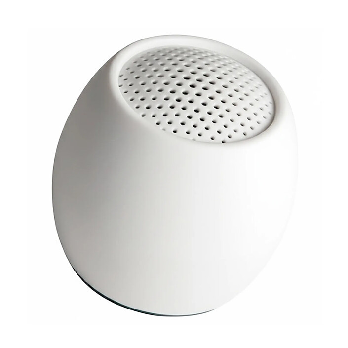 Boompods Mini Enceinte Sans Fil TWS Bluetooth Étanche IPX6 Collection Zero Blanc