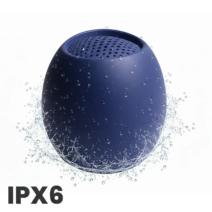 Acheter Boompods Mini Enceinte Sans Fil TWS Bluetooth Collection Zero Ocean Étanche IPX6 Bleu marine