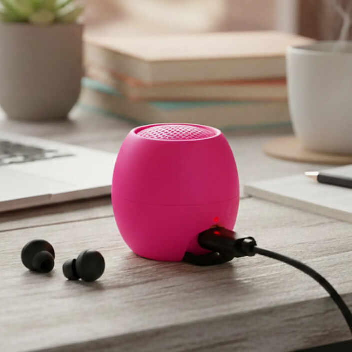 Avis Boompods Mini Enceinte Sans Fil TWS Bluetooth Étanche IPX6 Collection Zero Rose