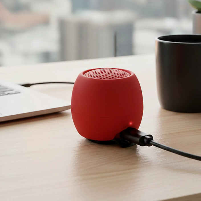 Avis Boompods Mini Enceinte Sans Fil TWS Bluetooth Étanche IPX6 Collection Zero Rouge