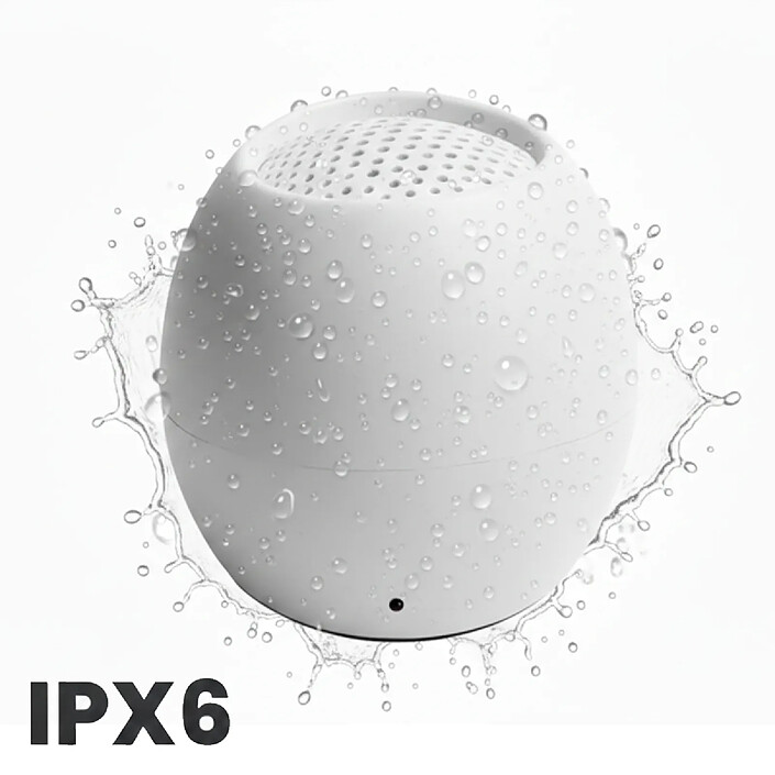 Acheter Boompods Mini Enceinte Sans Fil TWS Bluetooth Étanche IPX6 Collection Zero Blanc
