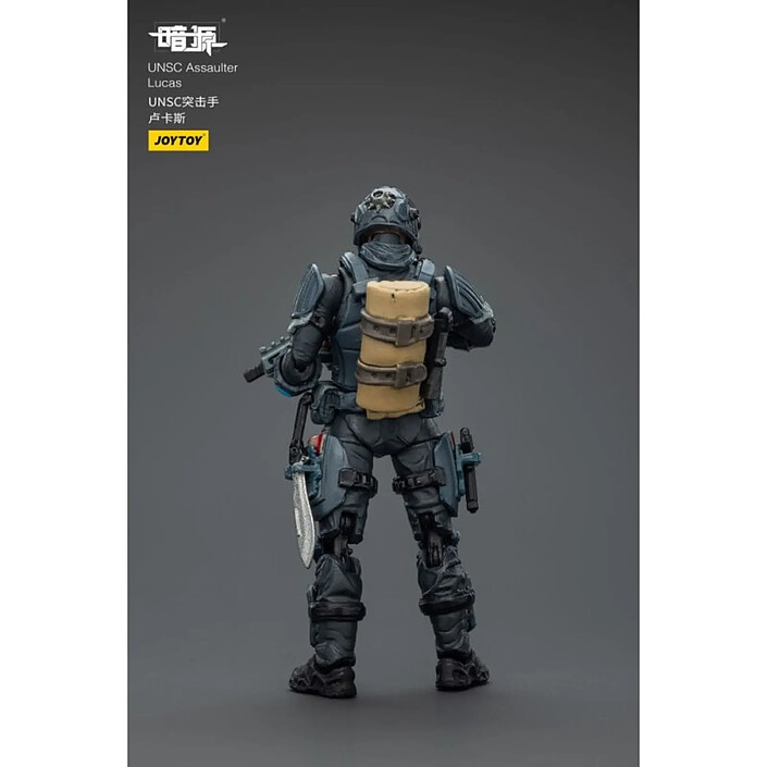 UNSC Dark Source - Figurine Assaulter Lucas 7 cm pas cher