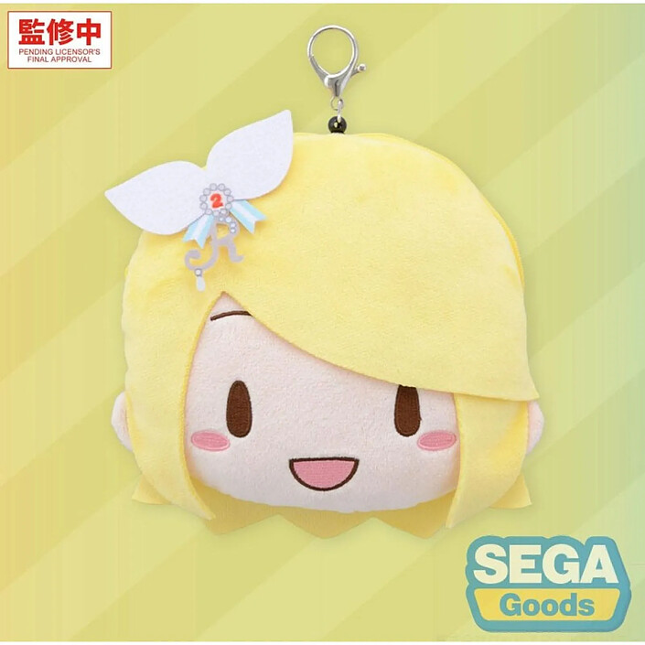 Hatsune Miku: Coloful Stage! - Porte-clés peluche Kagamine Rin Stage Sekai 15 cm