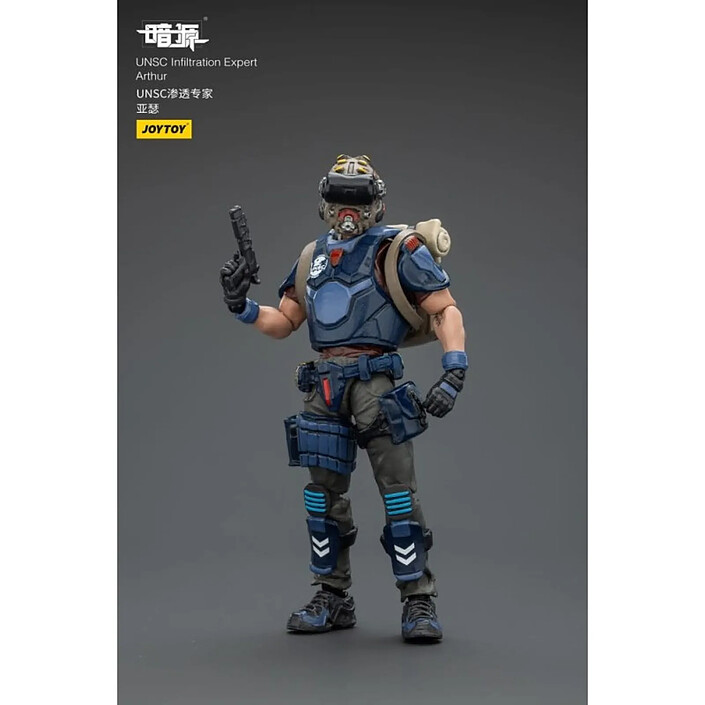 Acheter UNSC Dark Source - Figurine Infiltration Expert Arthur 7 cm