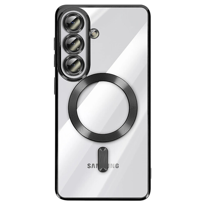 Avizar Coque pour Galaxy S26 Plus MagSafe Souple Antichocs avec Contour Chromé