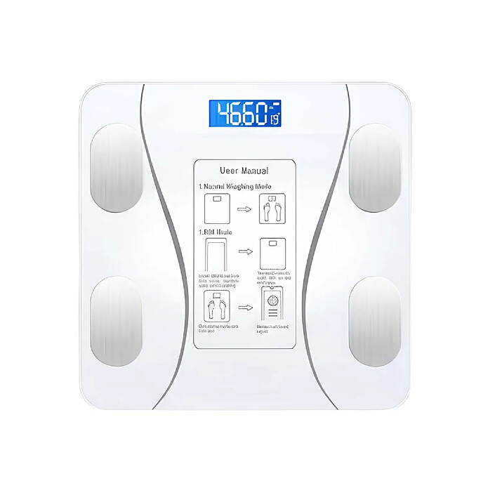 Avizar Balance Électronique avec Écran LCD Capteur Température et Calories