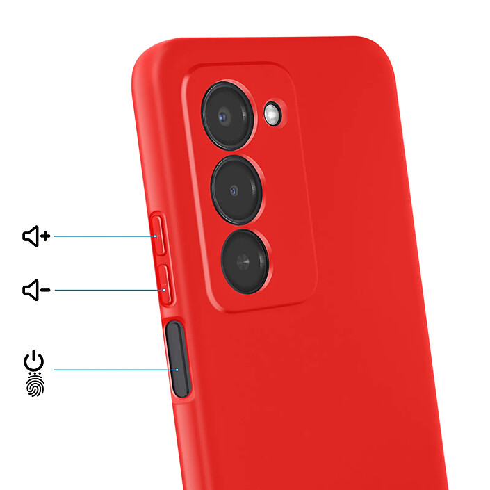 Avis Avizar Coque pour Redmi 15 5G Soft-Touch en Silicone Série Fast Cover