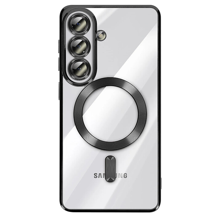 Avizar Coque pour Galaxy S26 MagSafe Souple Antichocs avec Contour Chromé