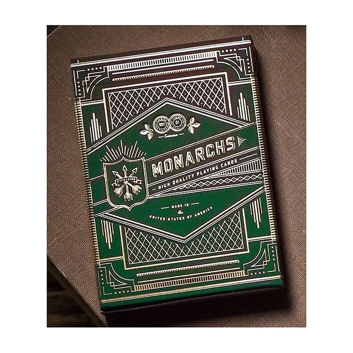Theory 11 -  Jeu de cartes Monarch Green