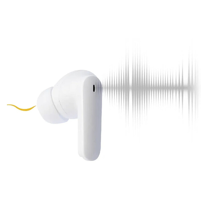 Acheter Boompods Écouteurs Bluetooth Sans Fil 5.3 ANC avec Mode Open-Ear pour Sport IPX4 Blanc