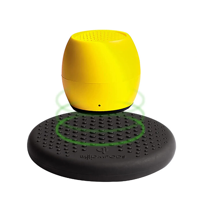 Avis Boompods Mini Enceinte Sans Fil TWS Bluetooth Étanche IPX6 Collection Zero Jaune