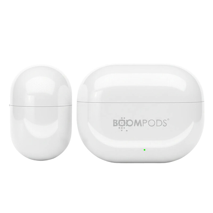 Boompods Écouteurs Bluetooth Sans Fil 5.3 avec Son Immersif pour Sport IPX4 Beige pas cher