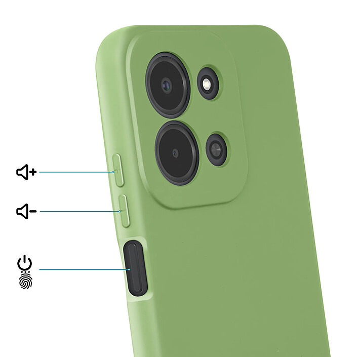 Avis Avizar Coque pour Redmi 15C Soft-Touch en Silicone Série Fast Cover