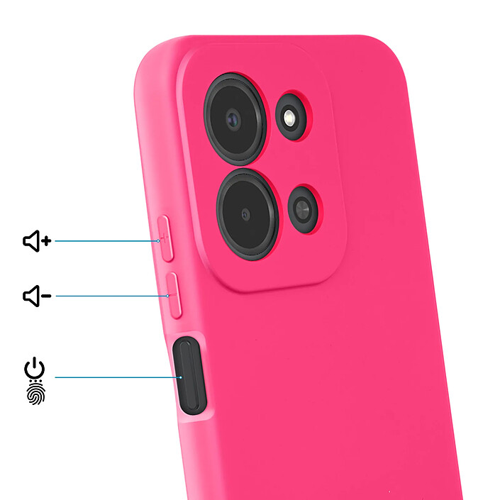 Avis Avizar Coque pour Redmi 15C Soft-Touch en Silicone Série Fast Cover