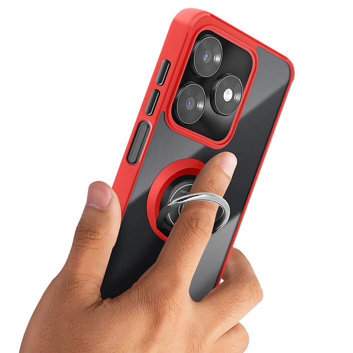 Avizar Coque pour Honor X5c Plus 4G avec Anneau Magnétique Rotatif et Finition Givrée pas cher