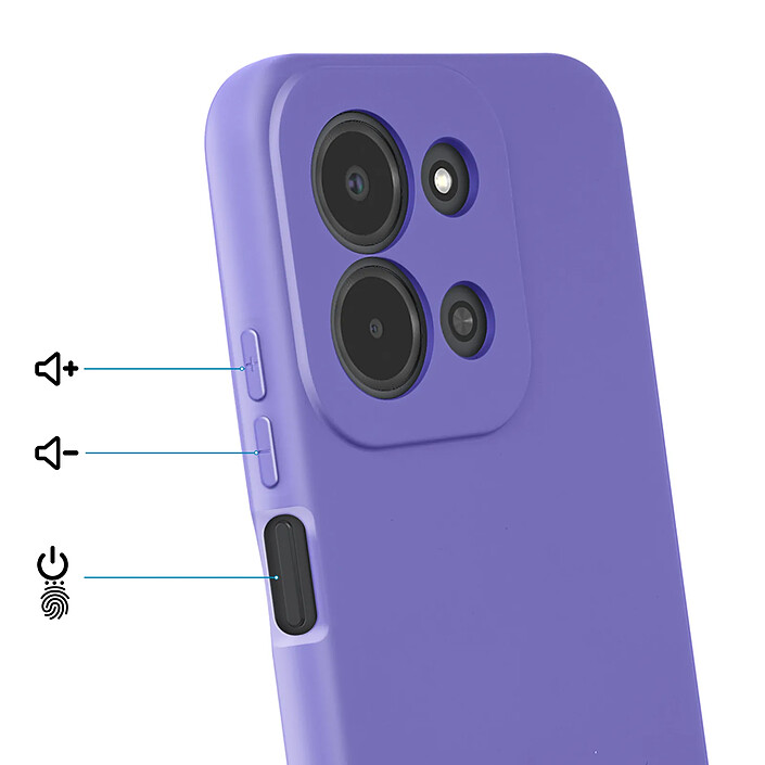 Avis Avizar Coque pour Redmi 15C Soft-Touch en Silicone Série Fast Cover
