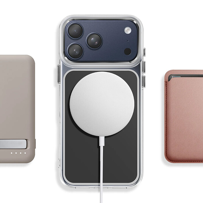 Avizar Coque MagSafe pour iPhone 17 Pro Protection Bi-matière Ultra Renforcé pas cher
